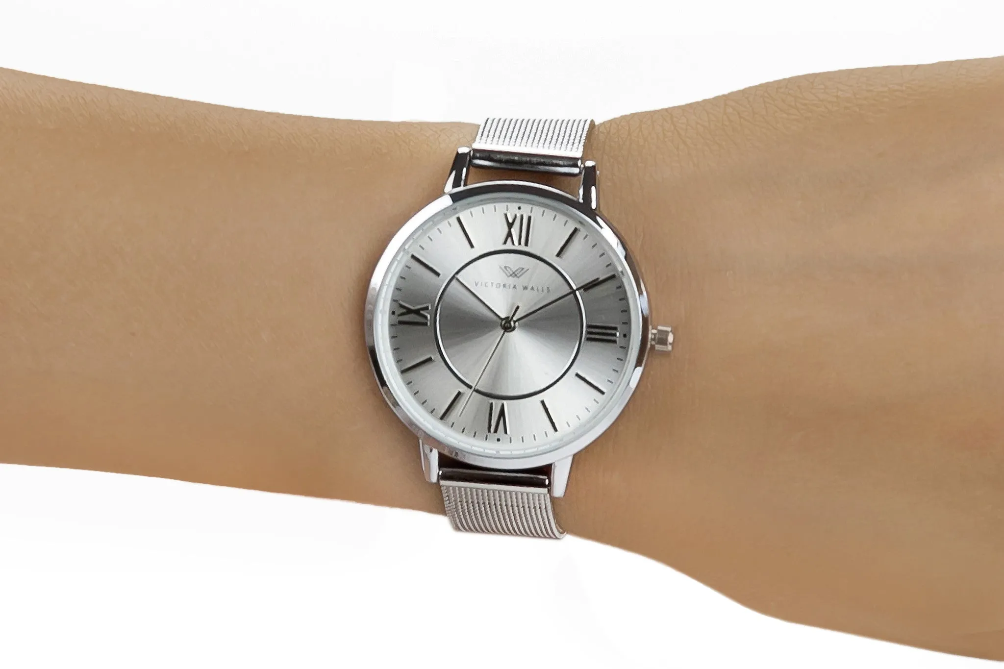 Angelia Silver Watch