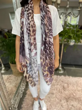 Animal Print Scarf