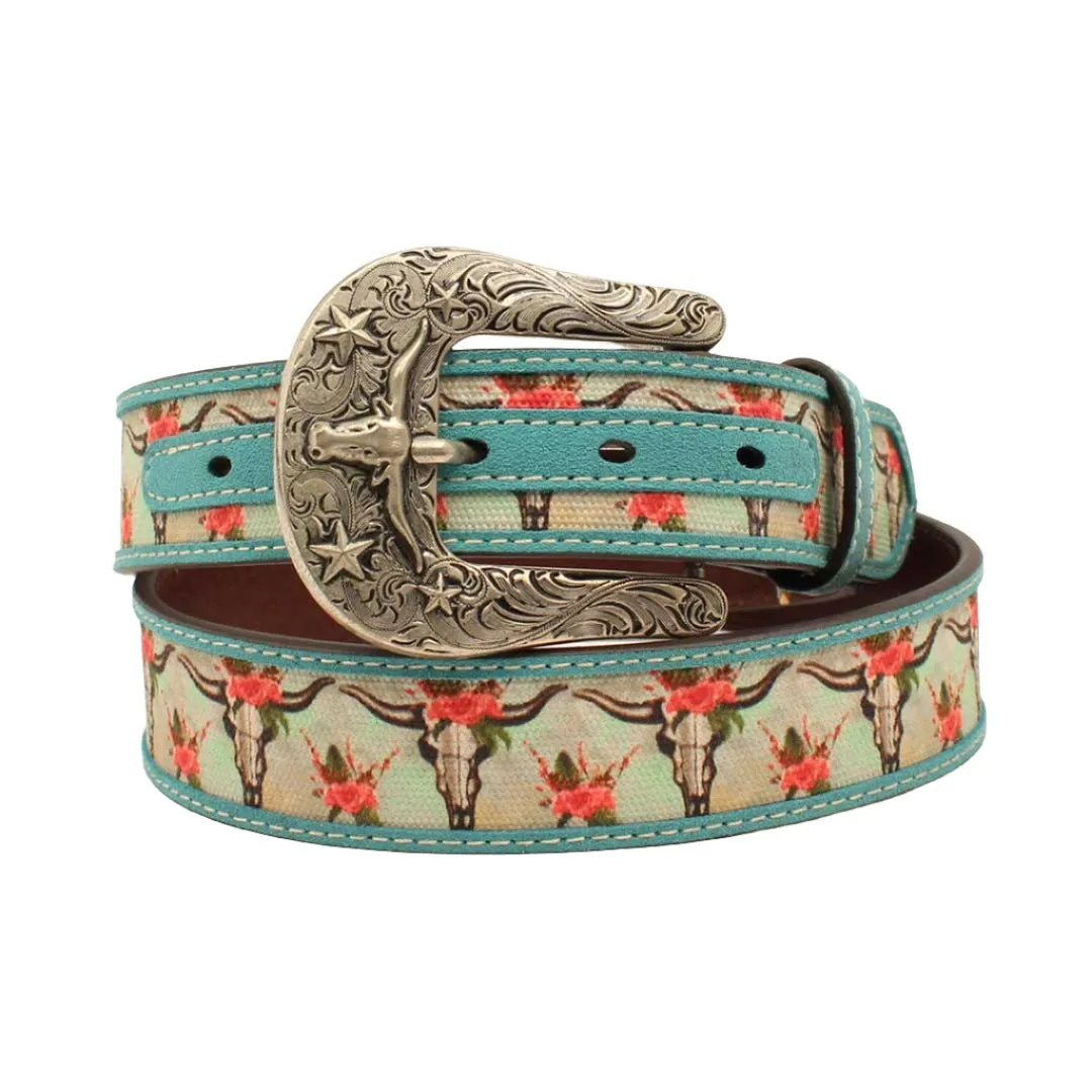 Ariat Women's Western Skull Belt