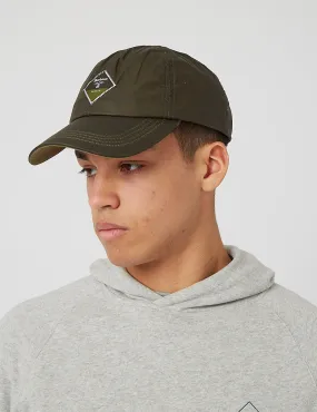 Barbour Beacon Wax Sports Cap - Olive Green