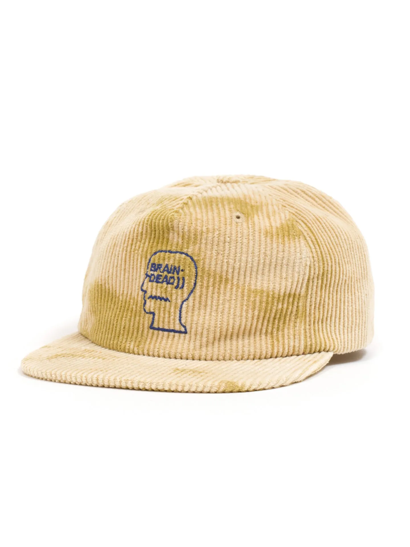 Bleached Cord Logo Cap