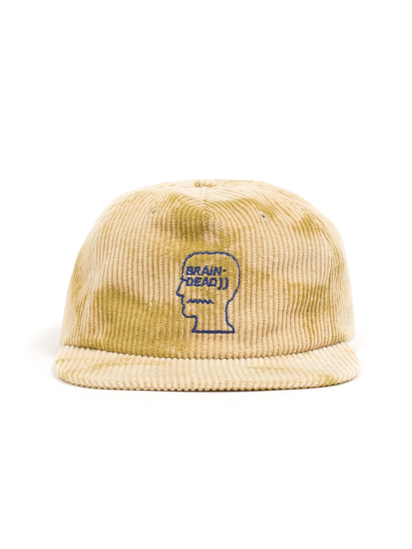 Bleached Cord Logo Cap