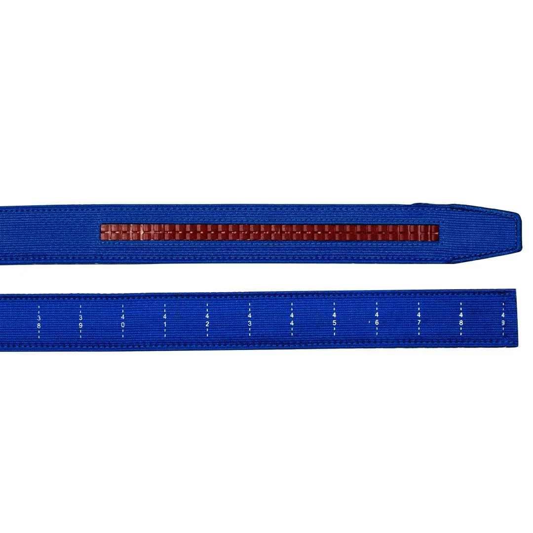 Braided Blue & White, 1 3/8 Strap, Golf Belt