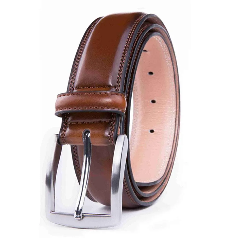 Braveman Men's Classic Genuine Leather Dress Belt