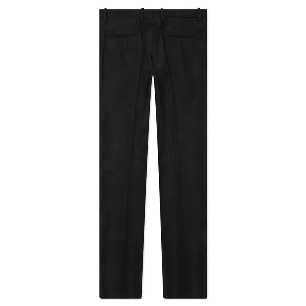 Buckle Dry Wool Slim Pant - Black/No Color