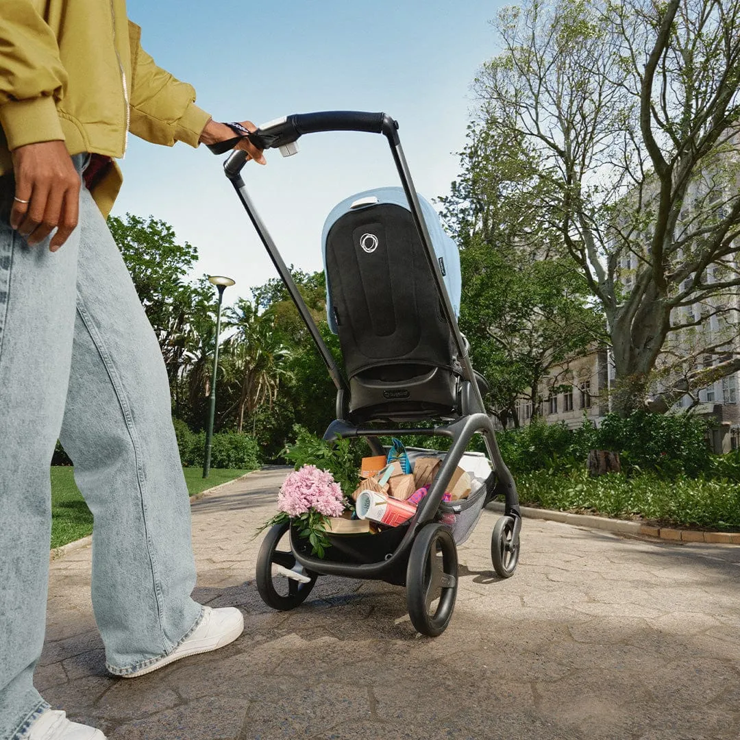 Bugaboo Dragonfly Stroller - Graphite/Grey Melange/Grey Melange