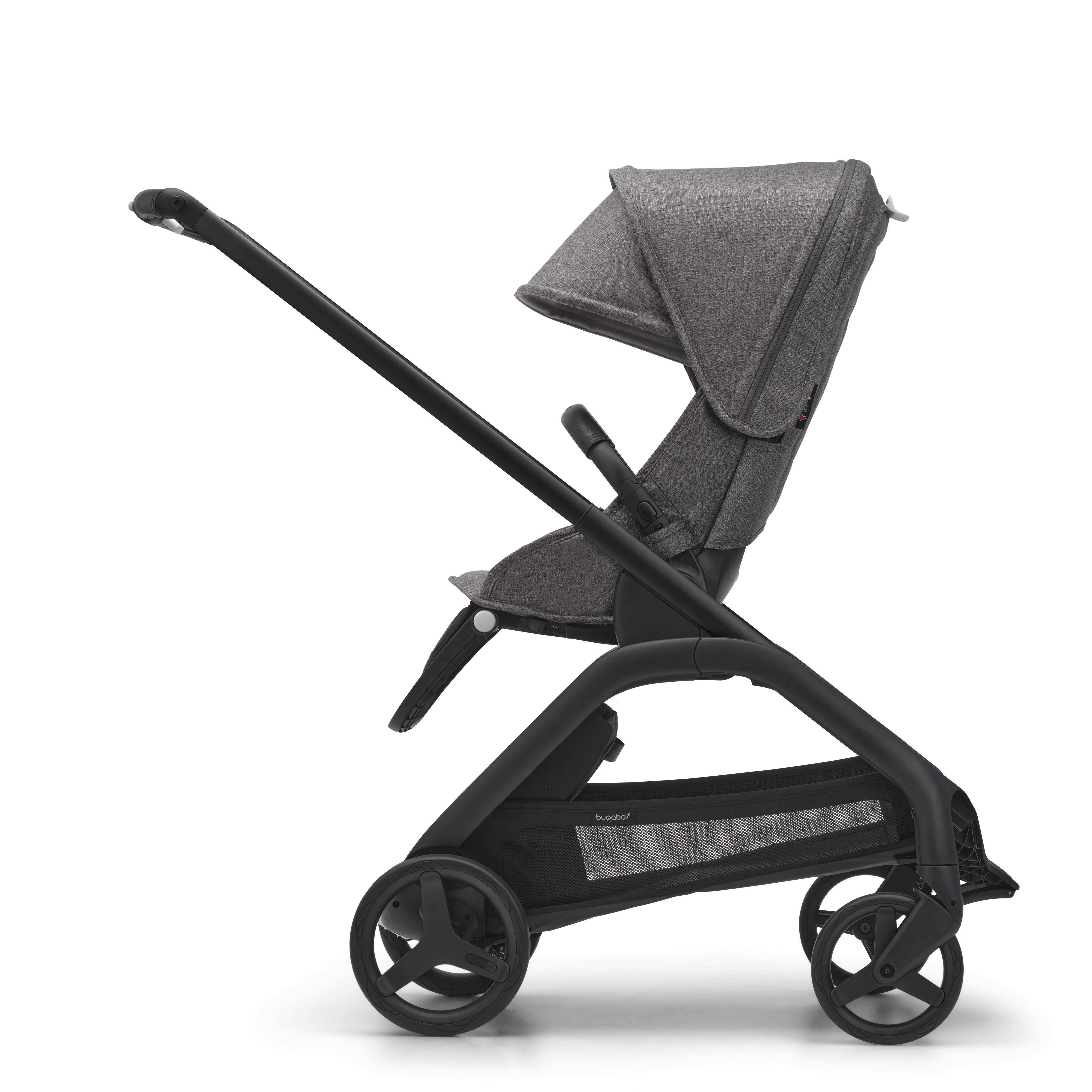 Bugaboo Dragonfly Stroller - Graphite/Grey Melange/Grey Melange