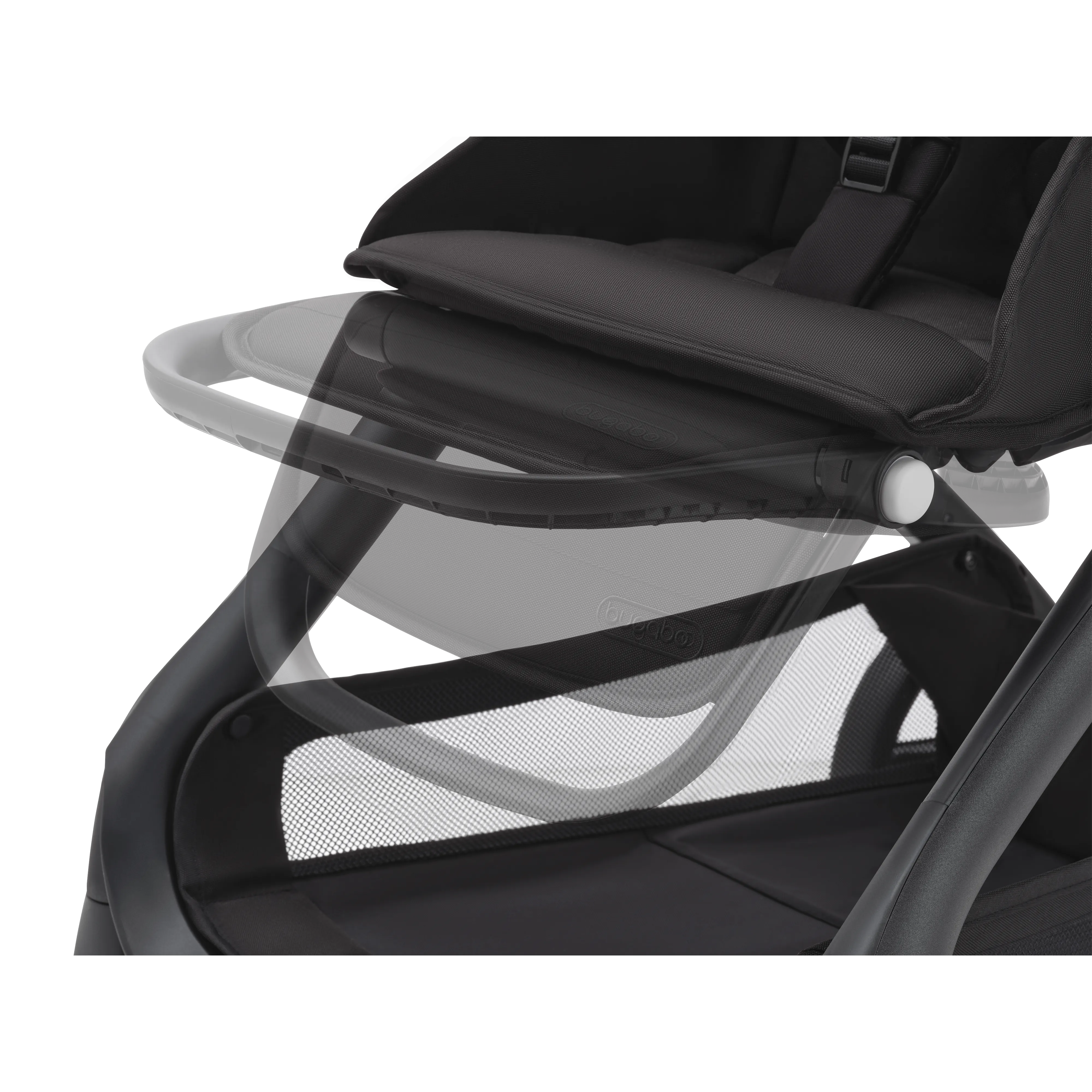 Bugaboo Dragonfly Stroller - Graphite/Grey Melange/Grey Melange