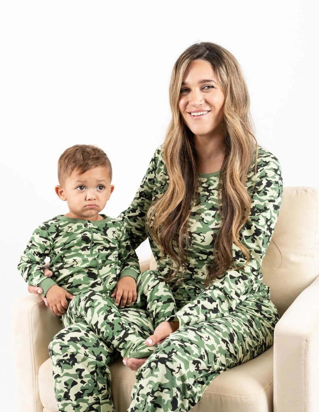 Camouflage Matching Family Pajama Set