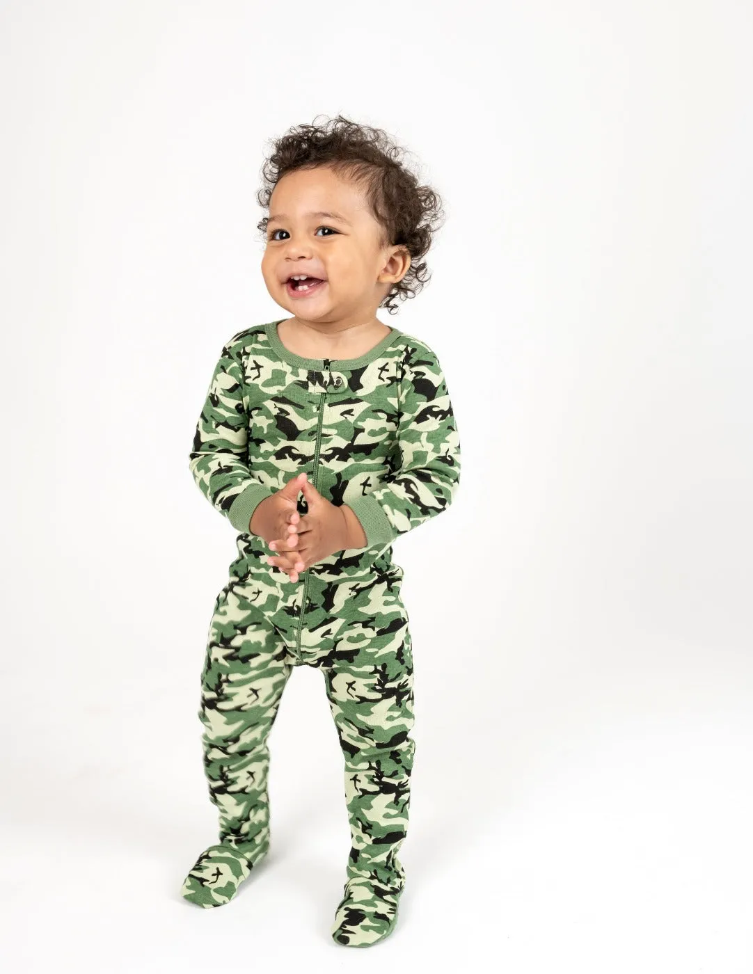 Camouflage Matching Family Pajama Set