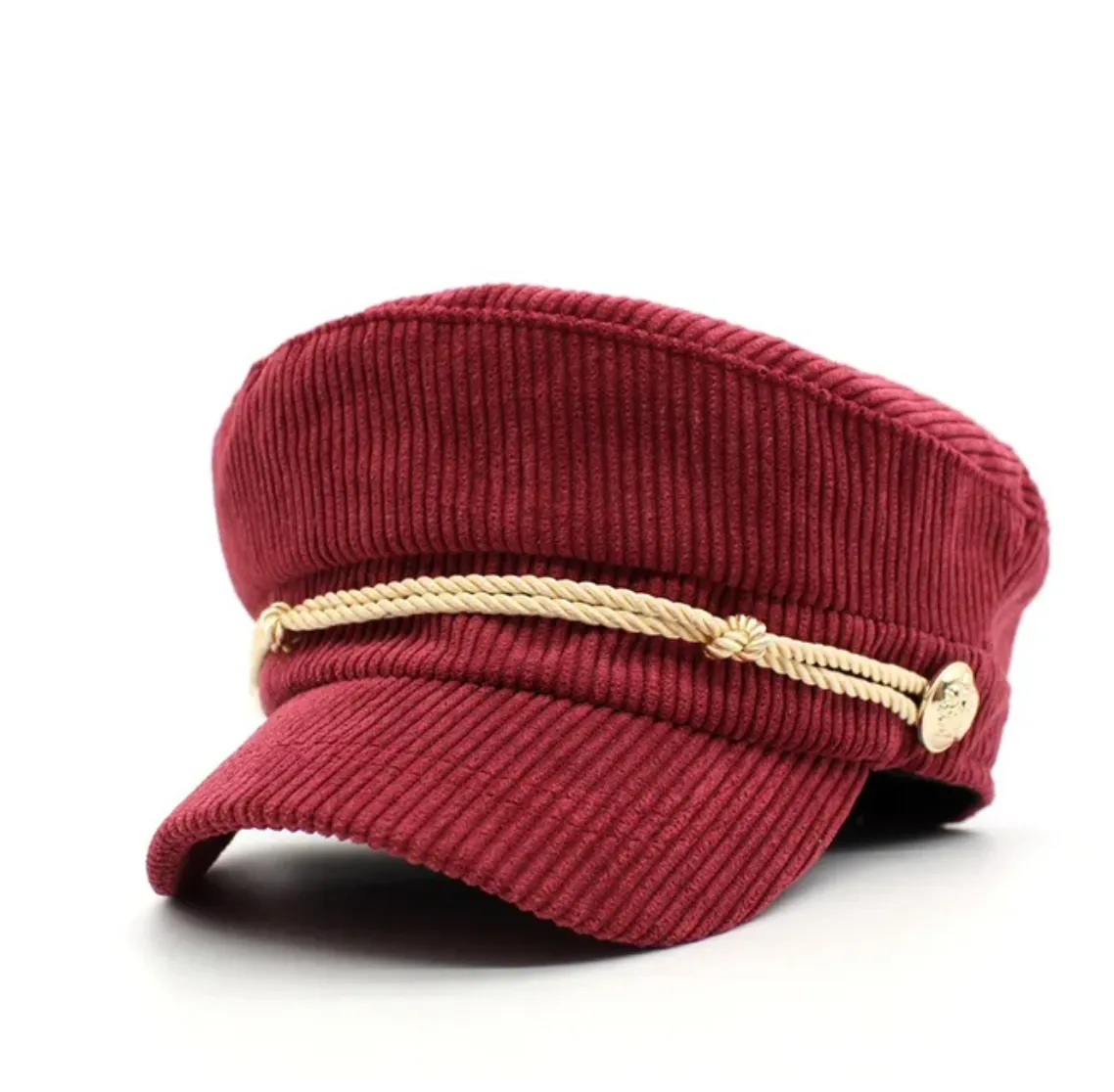 Cap Drag Corduroy (Red)