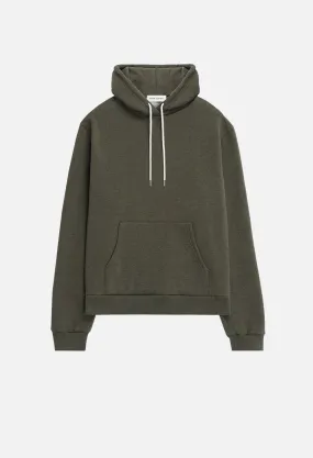 Cashmere Fleece Beach Hoodie / Heather Olive