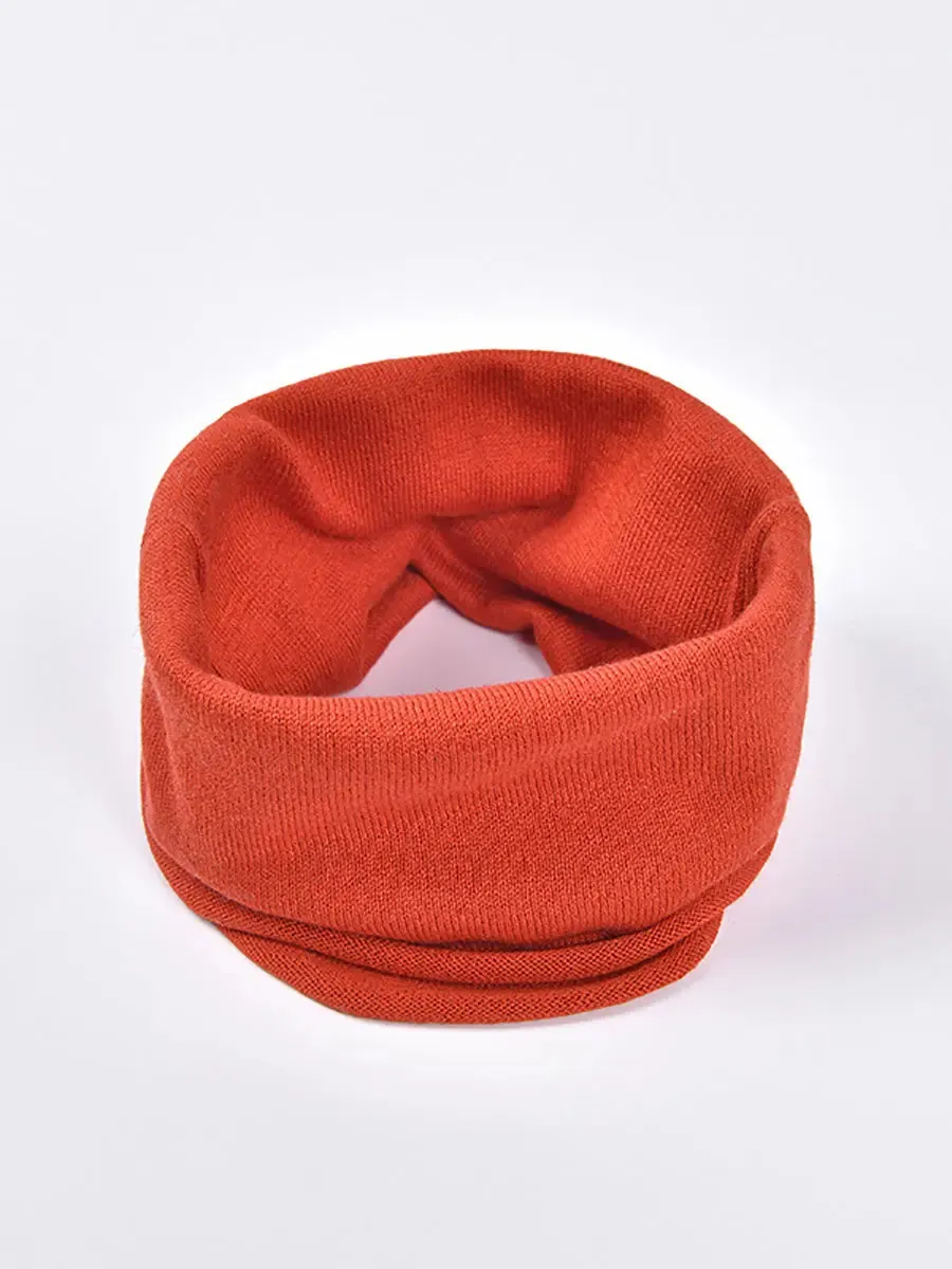 Couple Cashmere Pure Color Scarf