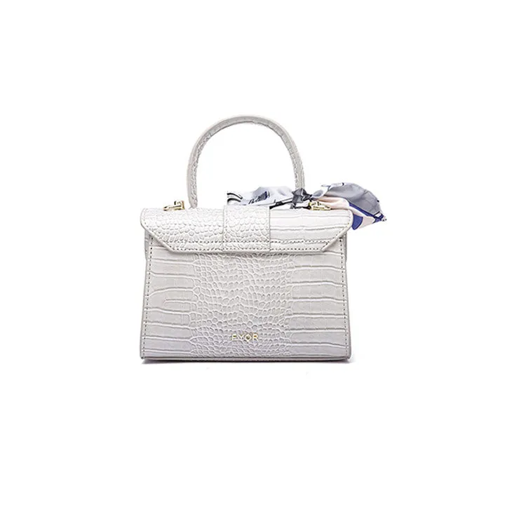 Croc Satchel Handbag  HF 10