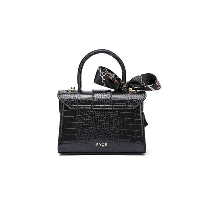 Croc Satchel Handbag  HF 10