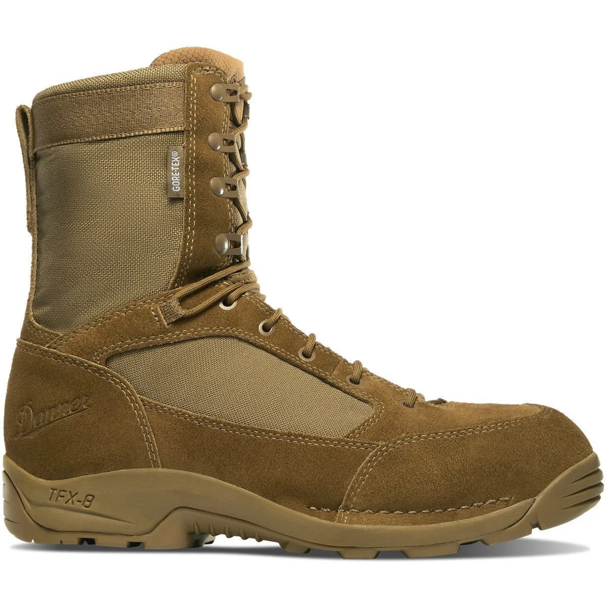 Danner Men's Desert TFX G3 8 Plain Toe WP Military Boot -Coyote- 24323