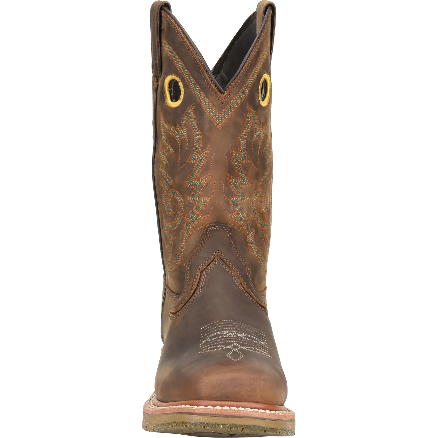 Double H Men's Elijah 12" Comp Toe Western Work Boot - Brown - DH5241