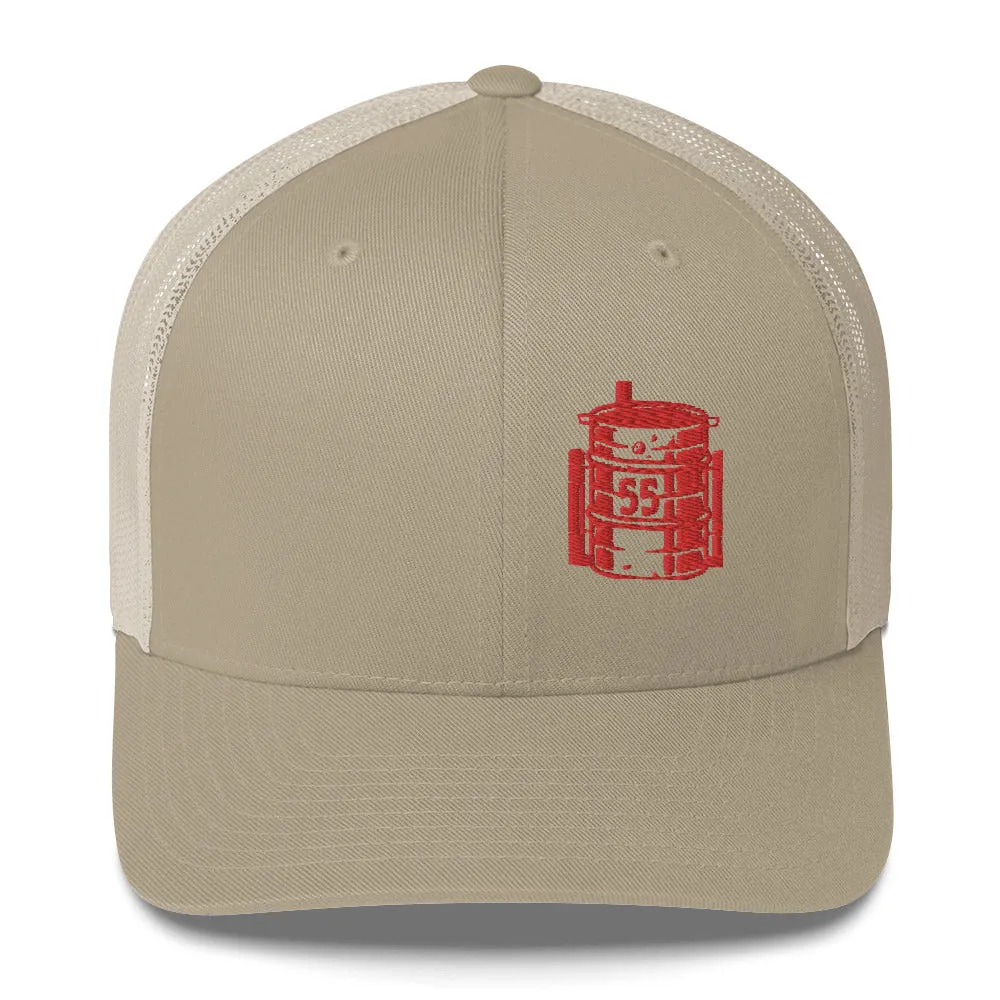 Drum Smoker Trucker Cap