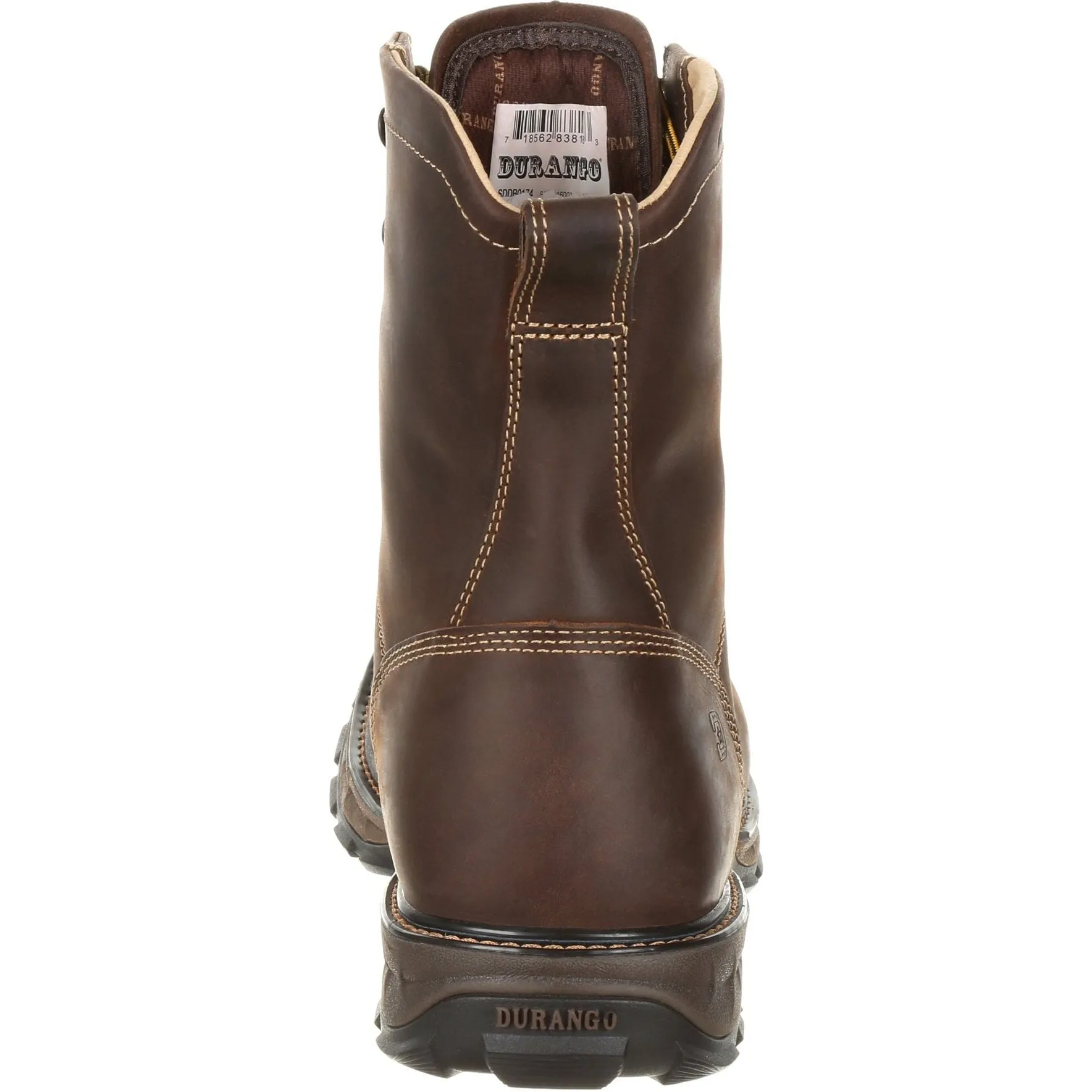 Durango Men's Maverick XP Lacer 8" Round Toe WP Work Boot - DDB0174