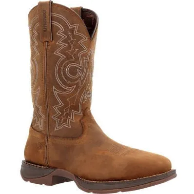 Durango Men's Rebel Work 11" WP Steel Toe Western Boot -Brown- DDB0389