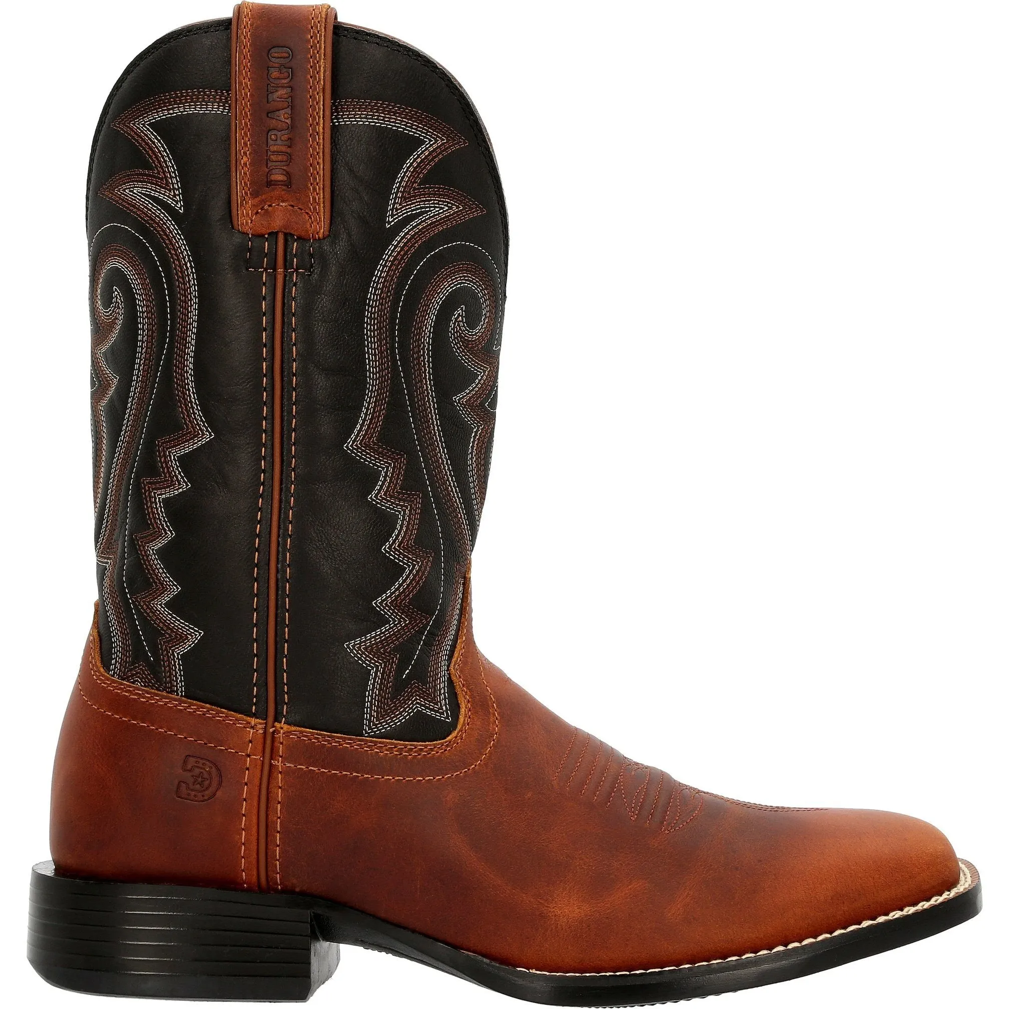 Durango Men's Westward 11" Square Toe Pull-On Western Boot - DDB0339