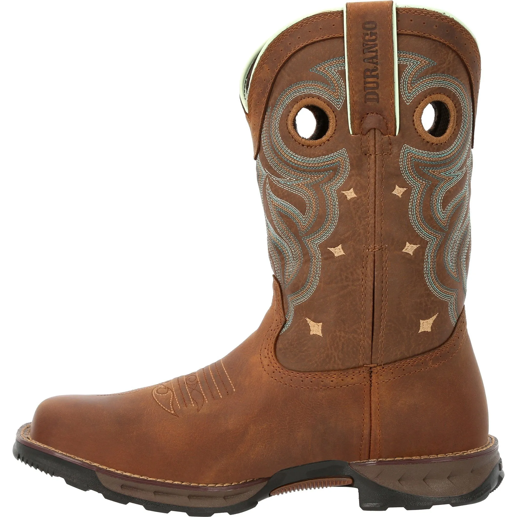 Durango Women's Maverick 10" Steel Toe WP Western Work Boot - DRD0416