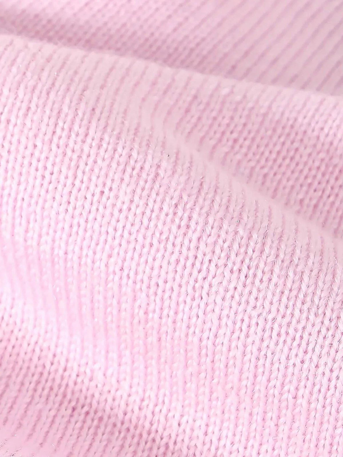 Extrafine Merino V-Neck Pink