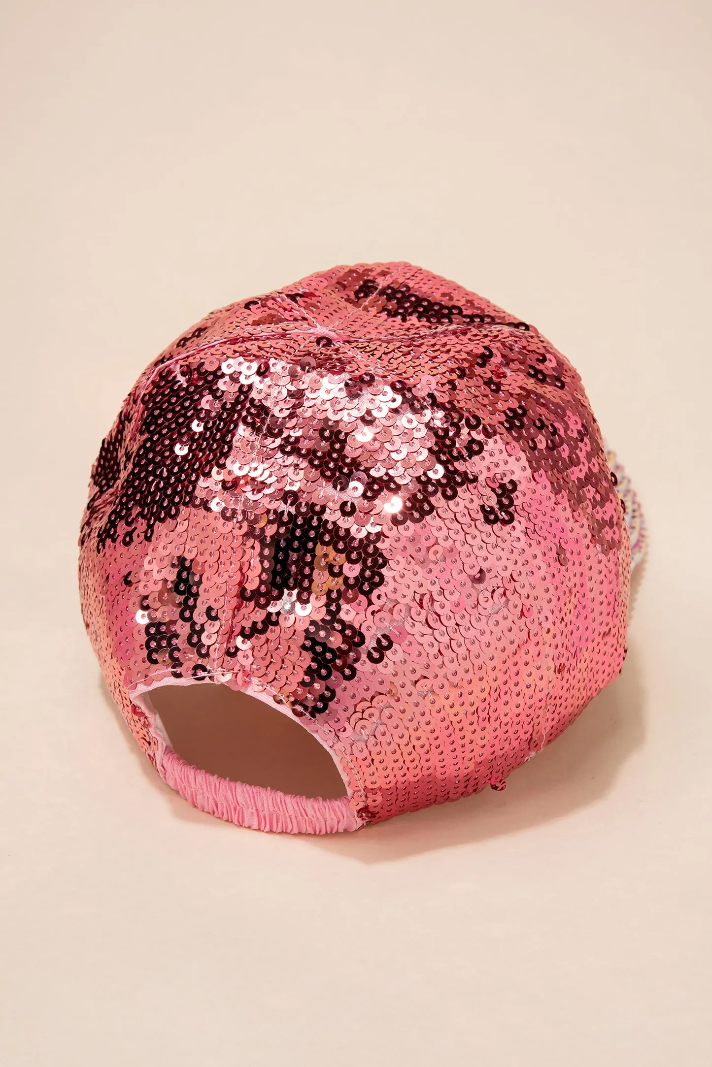 Gloria Sequin and Rhinestone Cap