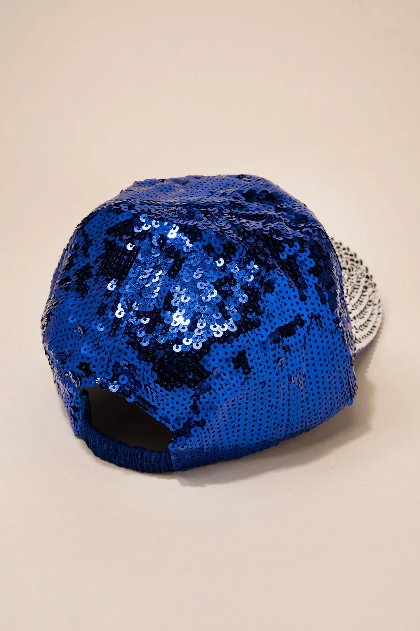 Gloria Sequin and Rhinestone Cap