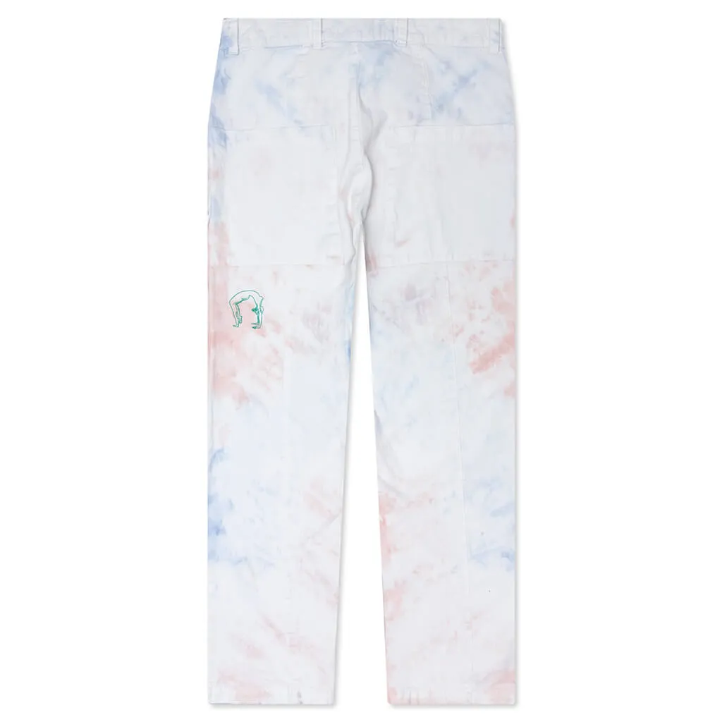 Growth Connection Change Minimal Tie Dye Work Pants - Multi