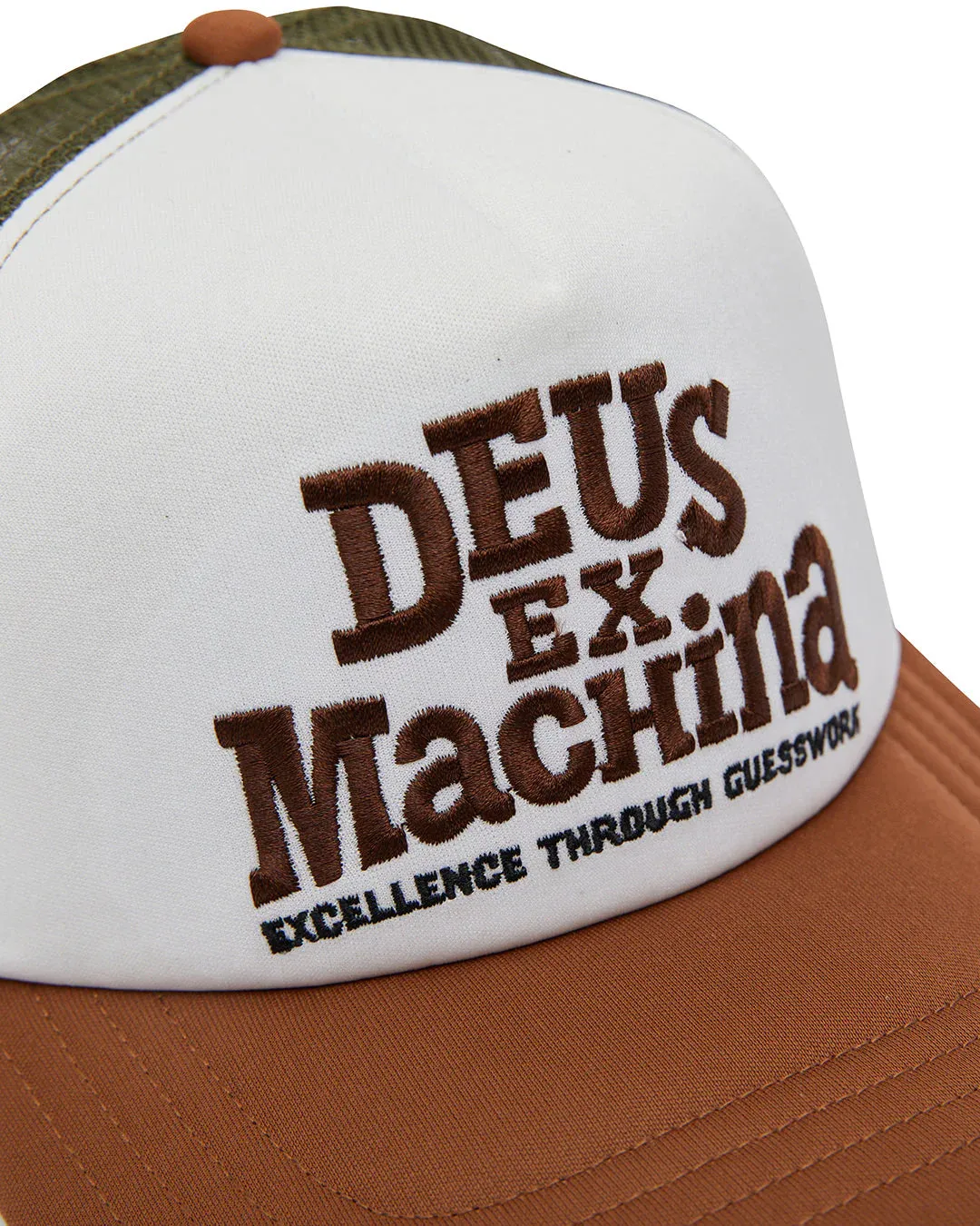 GUESSWORK TRUCKER DEUS CAP BROWN