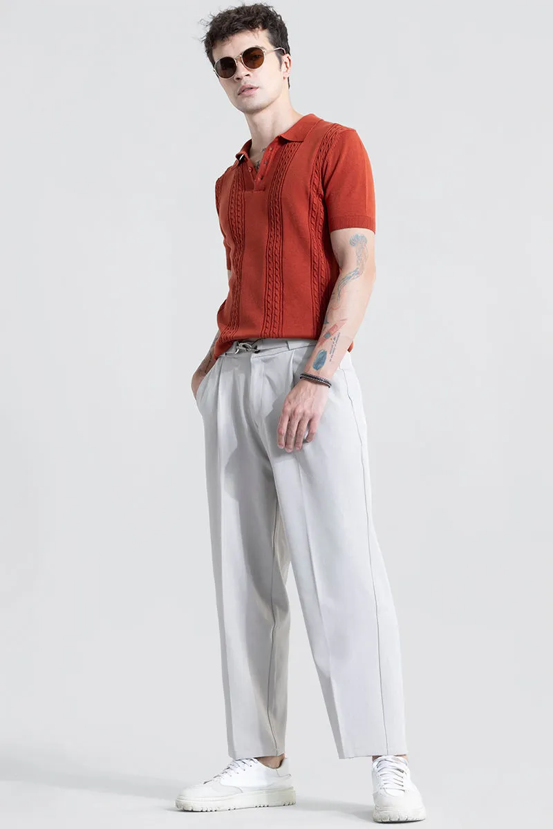 Hooked Ivory Korean Pant