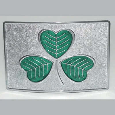 Irish Shamrock Kilt Buckle