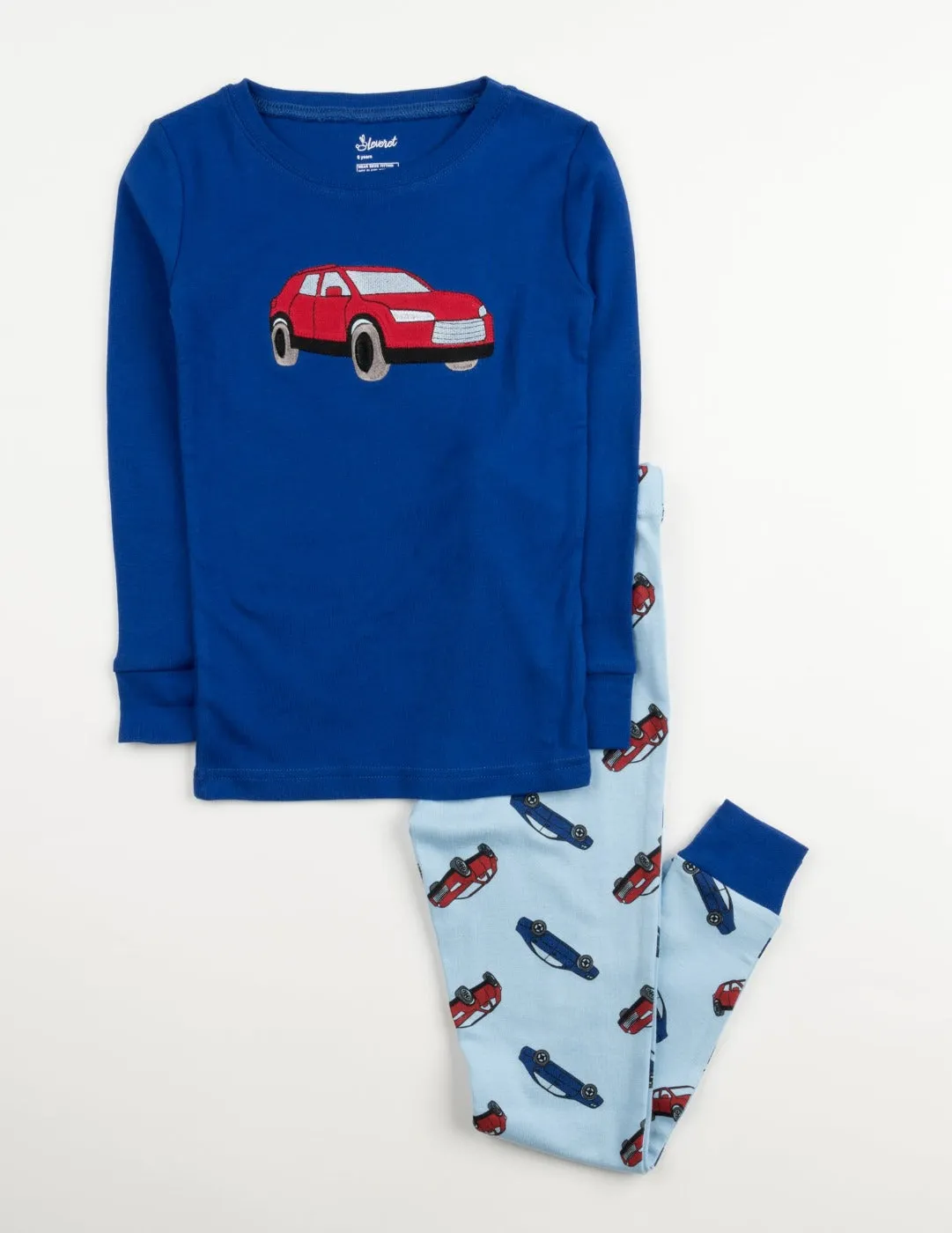 Kids Long Sleeve Cotton Pajamas