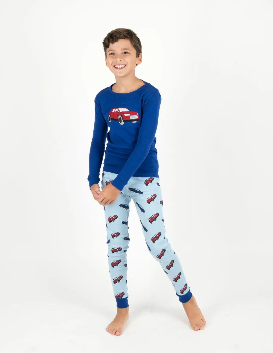 Kids Long Sleeve Cotton Pajamas