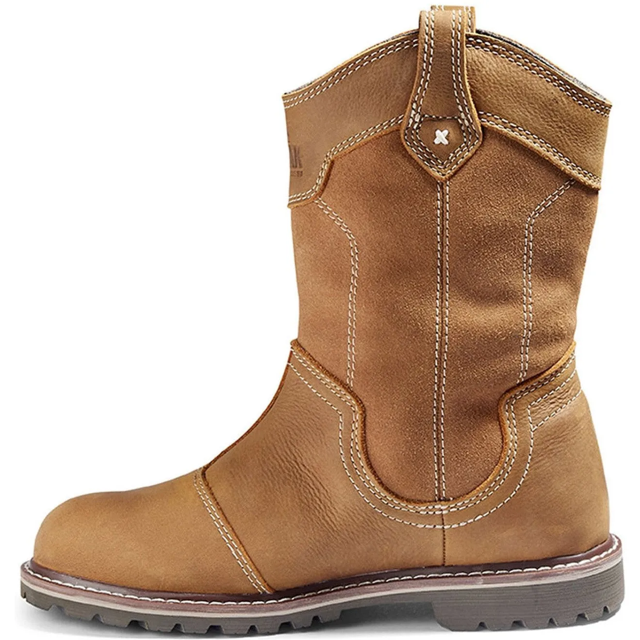 Kodiak Women's Bralorne Soft Toe WP Wellington Work Boot -Wheat- 835WWT