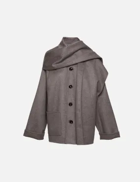 Light Double Wool Cashmere Jacket