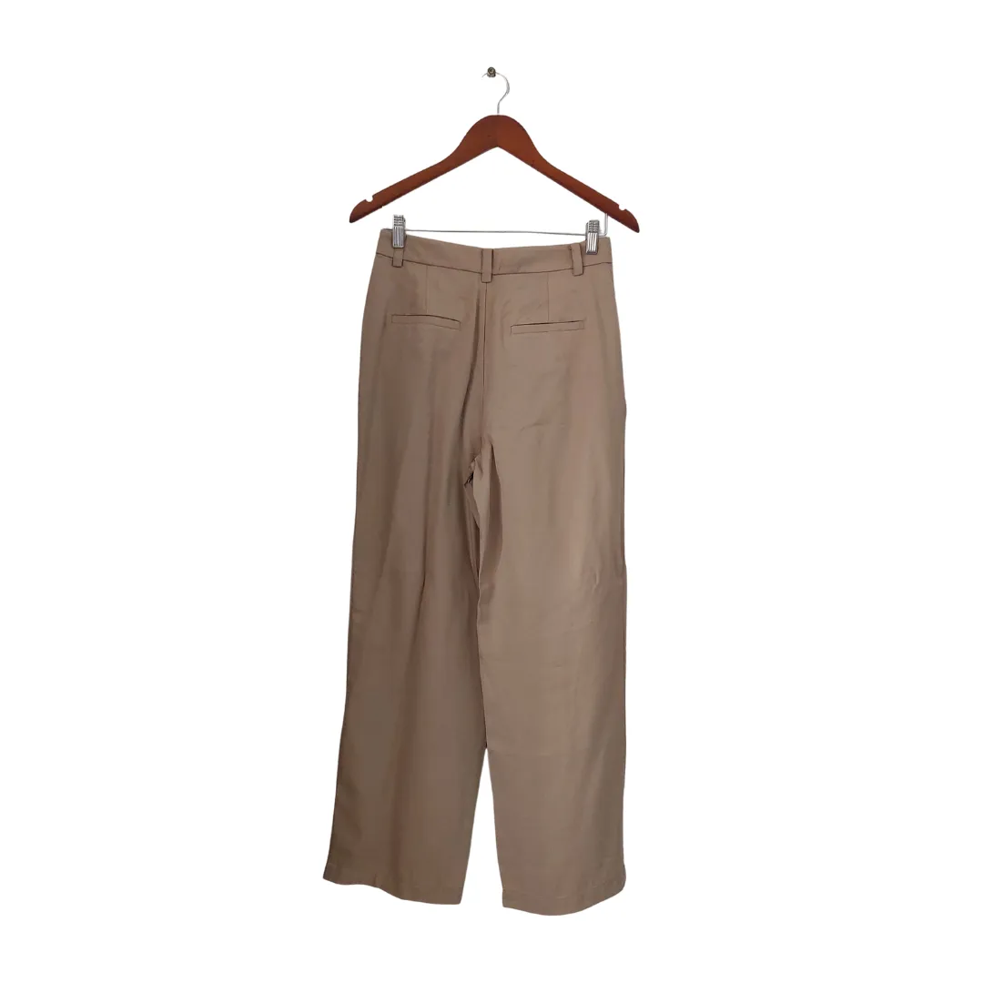 LOFT Beige Wide Leg Emory Pants | Brand New |