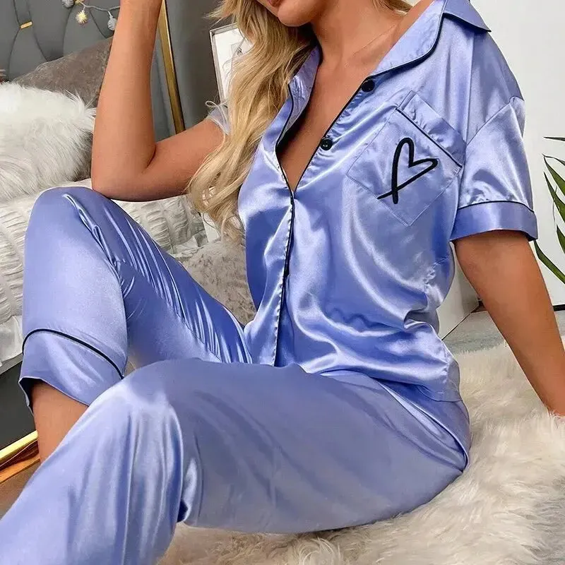 Lucia's Love Lace Pajama Set