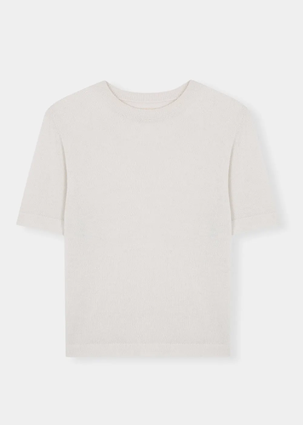 Marshmallow Viscose T-Shirt