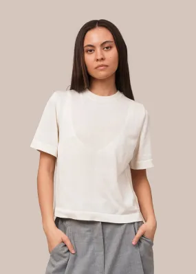 Marshmallow Viscose T-Shirt