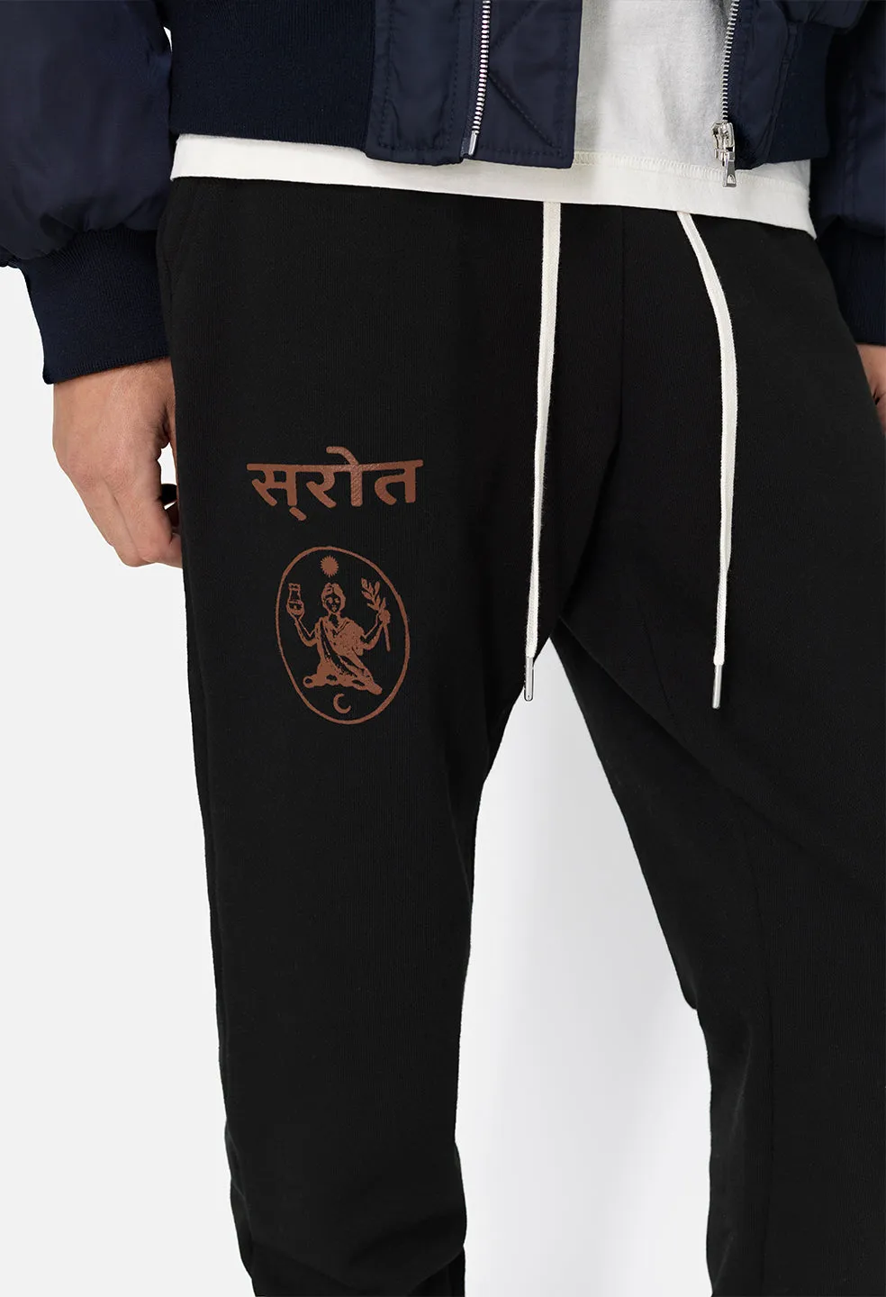 Nepal LA Sweatpants / Black