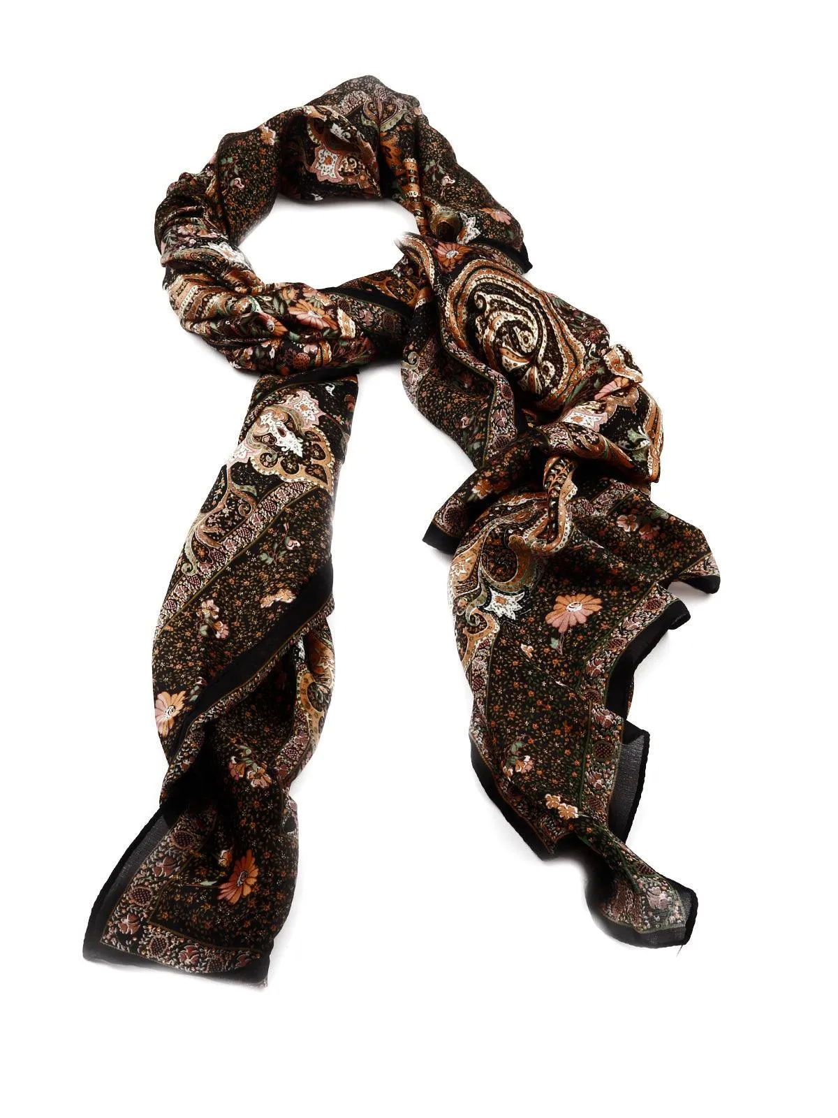 Odette Beautiful Multicoloured Printed Scarf For Women