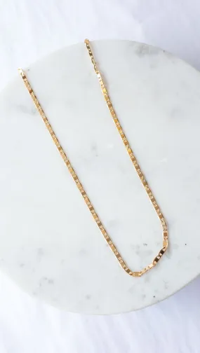 Oval Link Belly Chain - Gold Plated