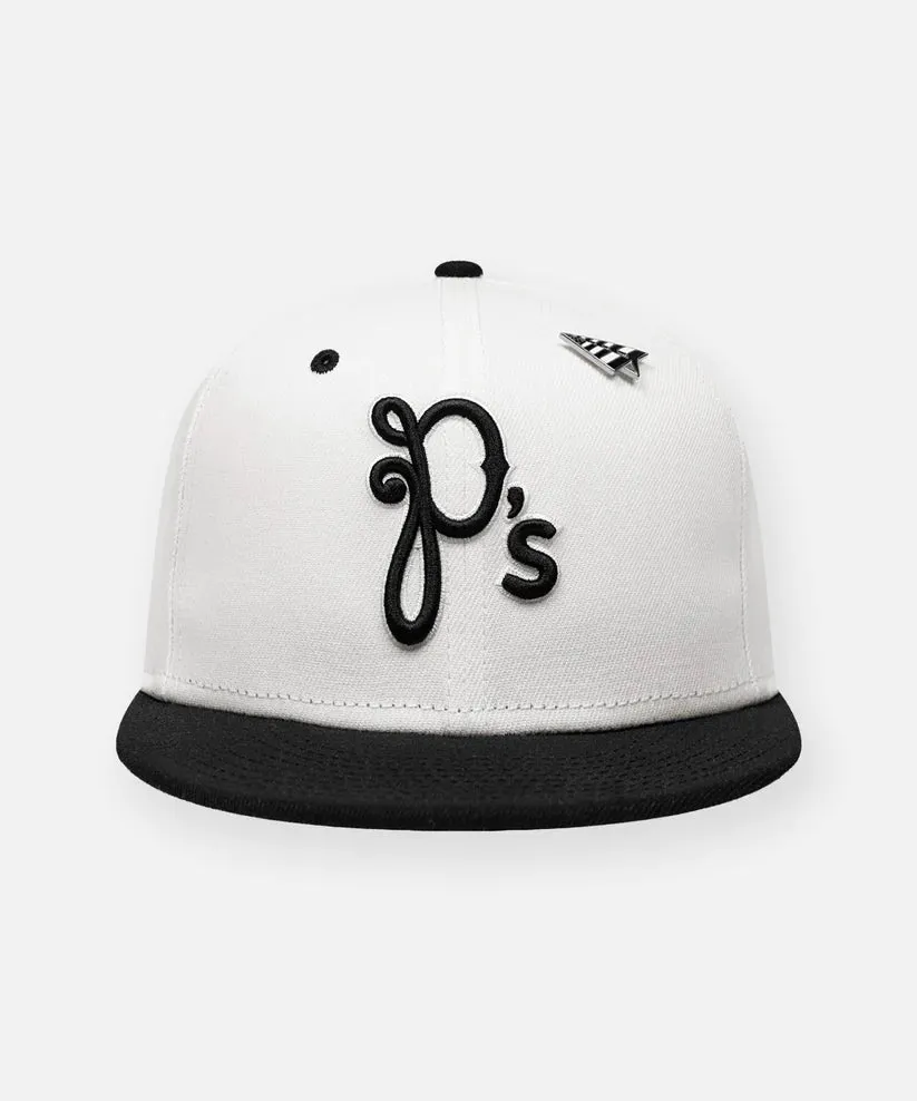 PAPER PLANES P's SNAPBACK W/ GREEN UNDERVSIOR