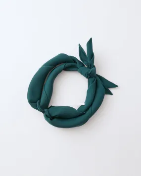 Pine Green Japanese Crepe Headband