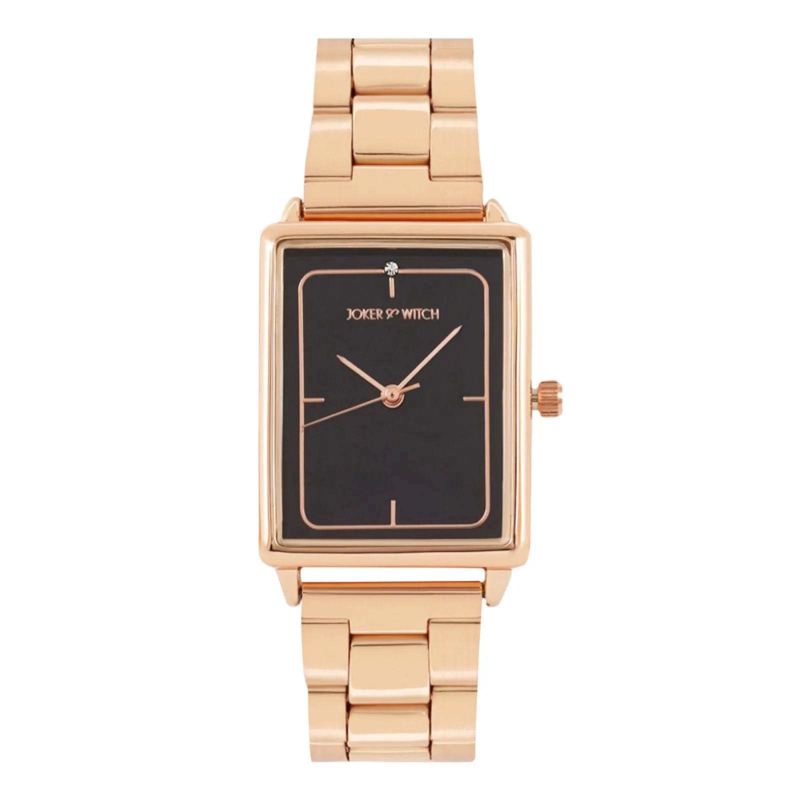 Portia Rosegold Watch Bracelet Stack