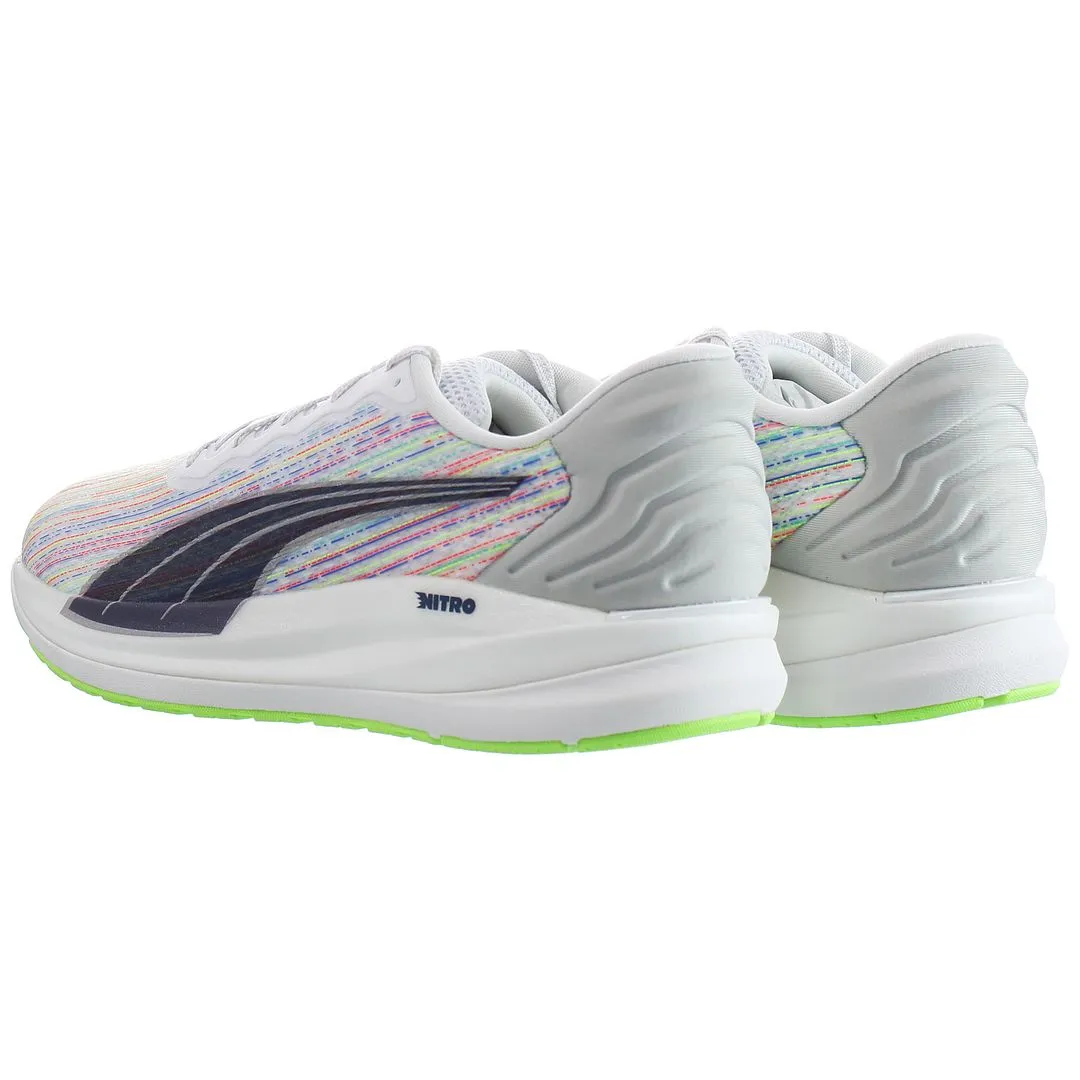 Puma Magnify Nitro SP White Mens Running Trainers