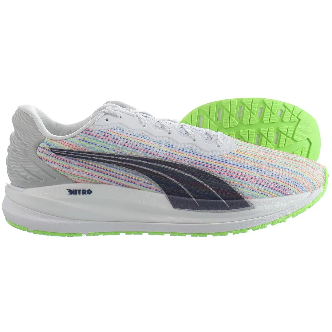 Puma Magnify Nitro SP White Mens Running Trainers