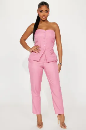 Tessa Pant Set - Pink